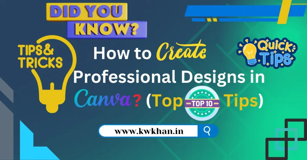 "Professional Canva Designs"